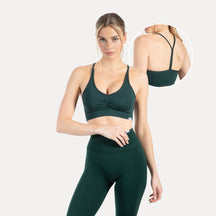 Sport BH Solid Scrunch